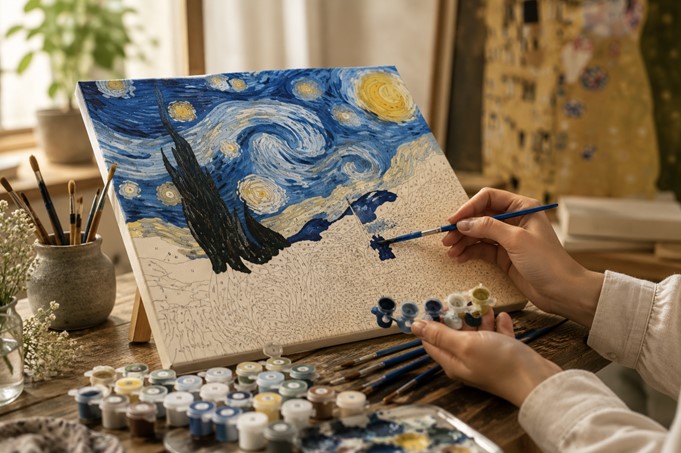 hoe schilderen op nummer de kunstgeschiedenis toegankelijk maakt